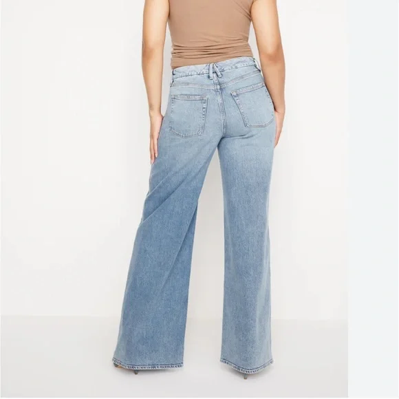 GOOD AMERICAN wide skate loose jeans - Picture 4 of 8